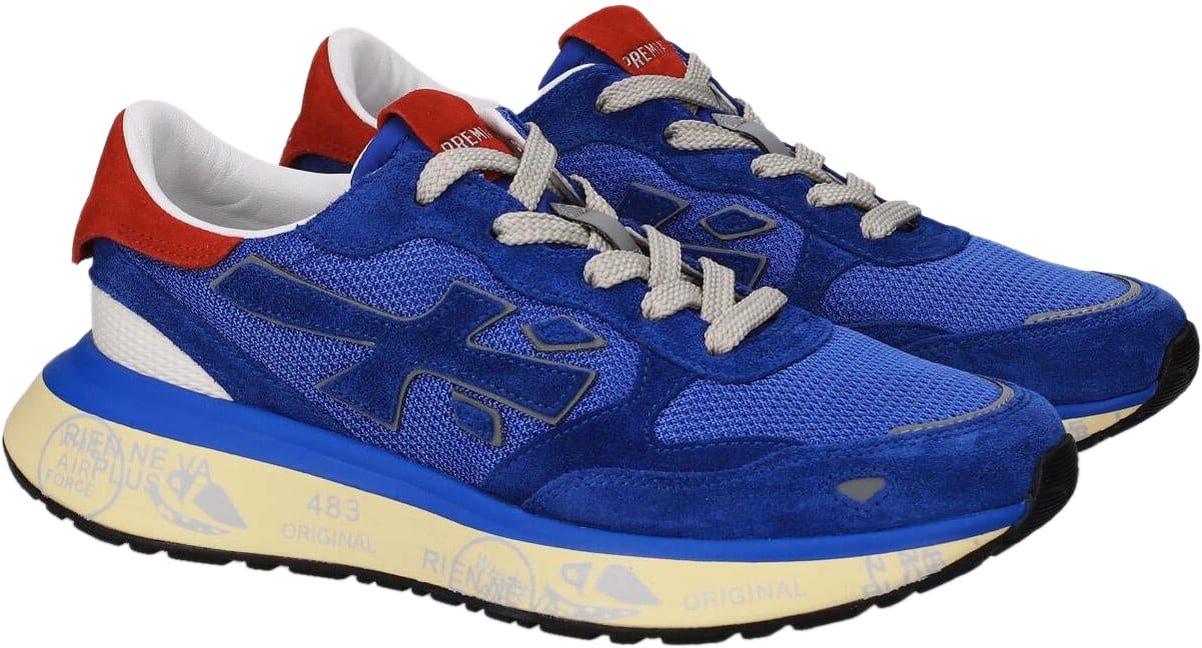 Premiata Dames Lauryn Blauw