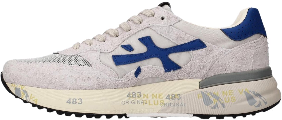 Premiata Heren Mick Sneaker Wit Wit