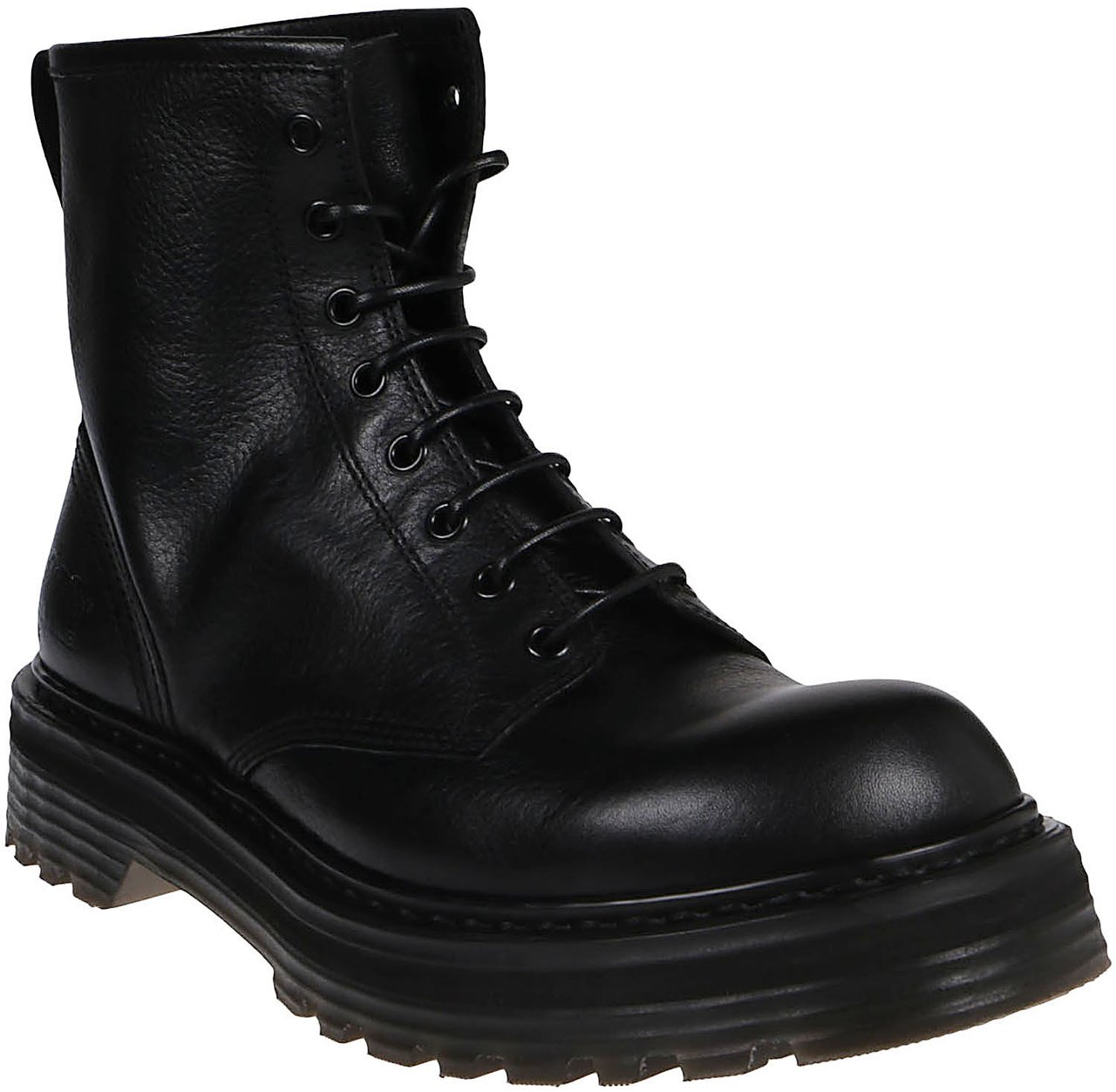 Premiata Lace-up Ankle Boots Volanato Black Zwart