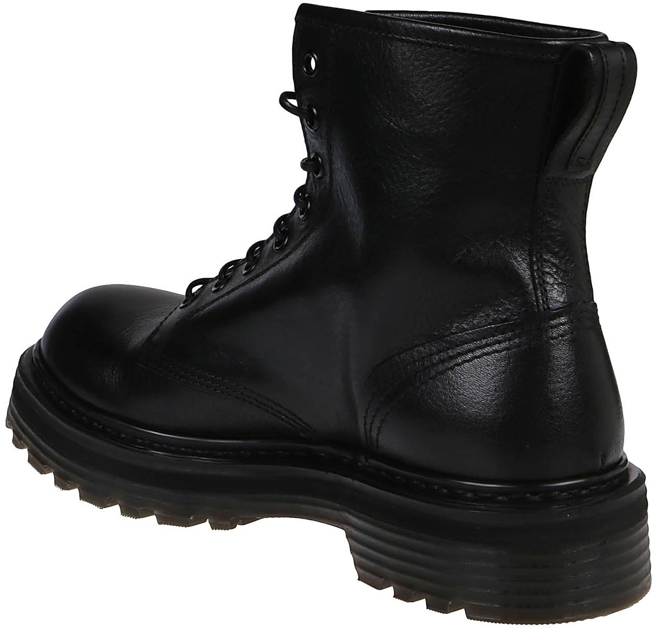 Premiata Lace-up Ankle Boots Volanato Black Zwart