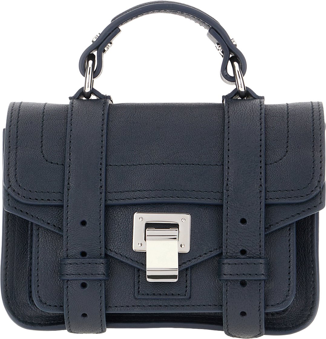 Proenza Schouler Proenza Schouler Navy blue micro handbag Blauw