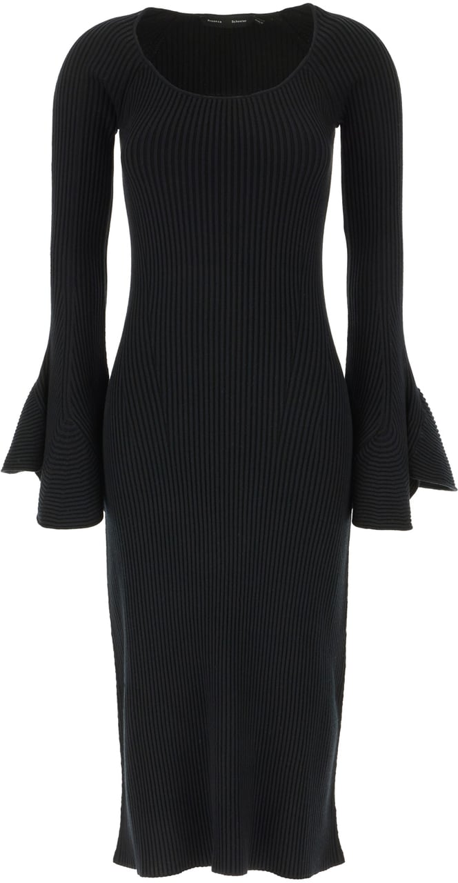 Proenza Schouler Proenza Schouler Black silk blend dress Zwart