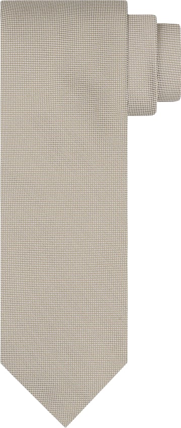 Profuomo - Tie silk woven - PP2A00012H - F4 Dark beige Beige
