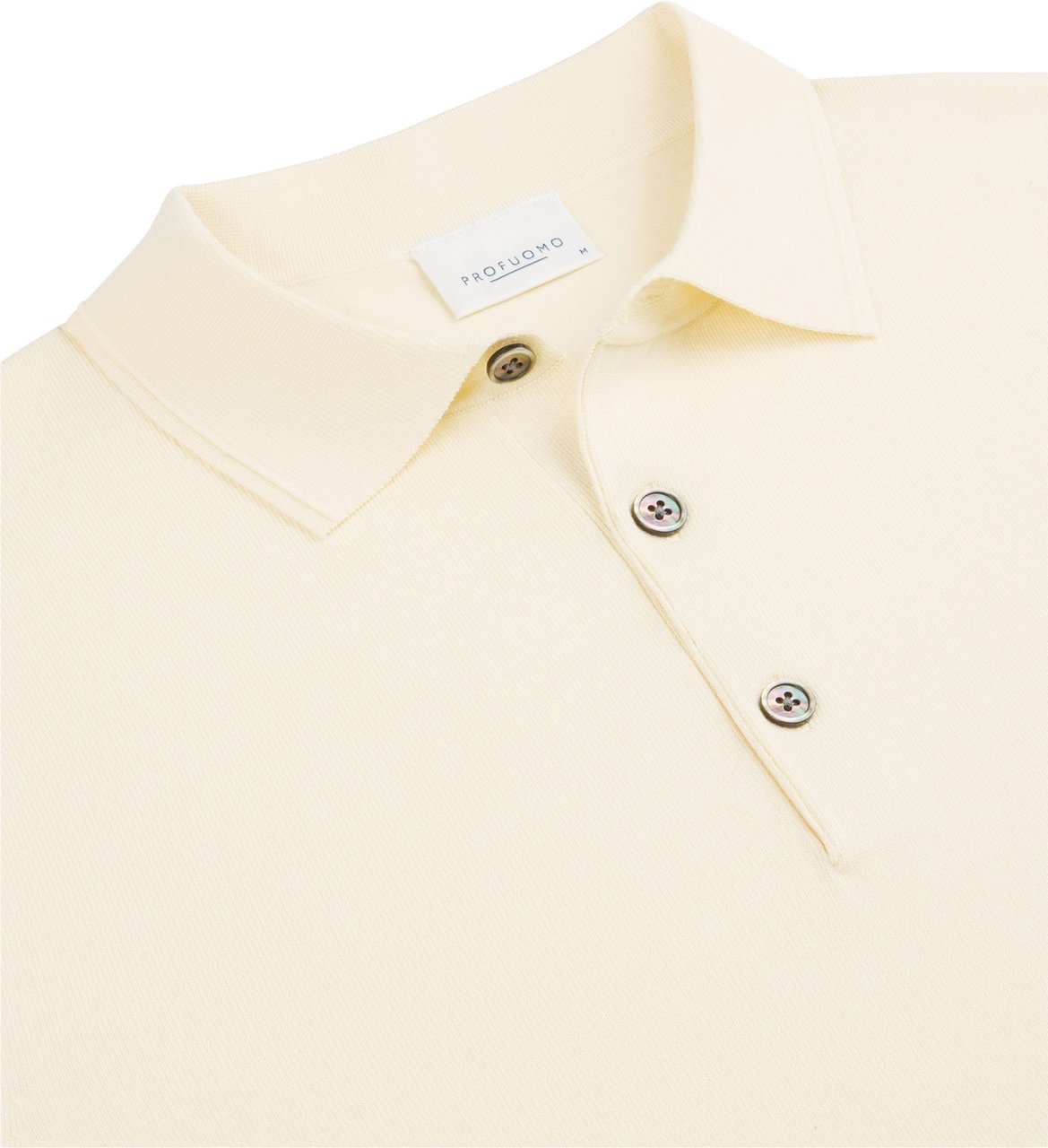Profuomo Pp2d00001 Polos Off White Pp2d00001 Wit