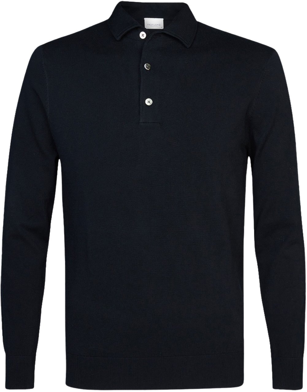 Profuomo Profuomo Polo Onepiece Polos Donkerblauw Pp2j00009 Blauw