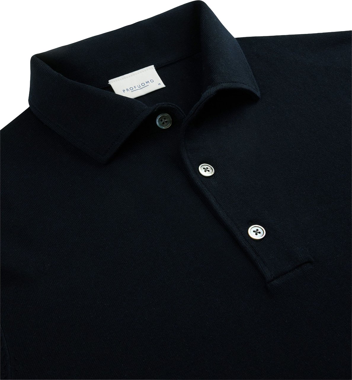 Profuomo Profuomo Polo Onepiece Polos Donkerblauw Pp2j00009 Blauw