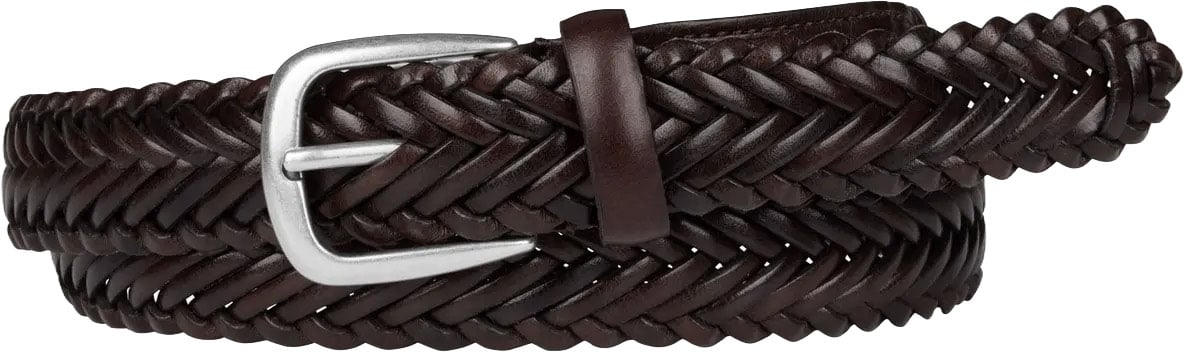 Profuomo - Belt band braided - PP2R00014A - 200 Brown Bruin