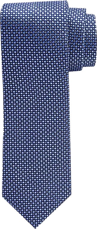 Profuomo Profuomo - Tie silk woven - PP5AA0006C - 400 Blue Blauw