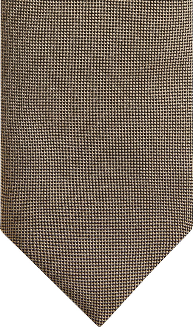 Profuomo Profuomo - Tie silk woven camel - PP6AA0005G - 231 Camel Beige