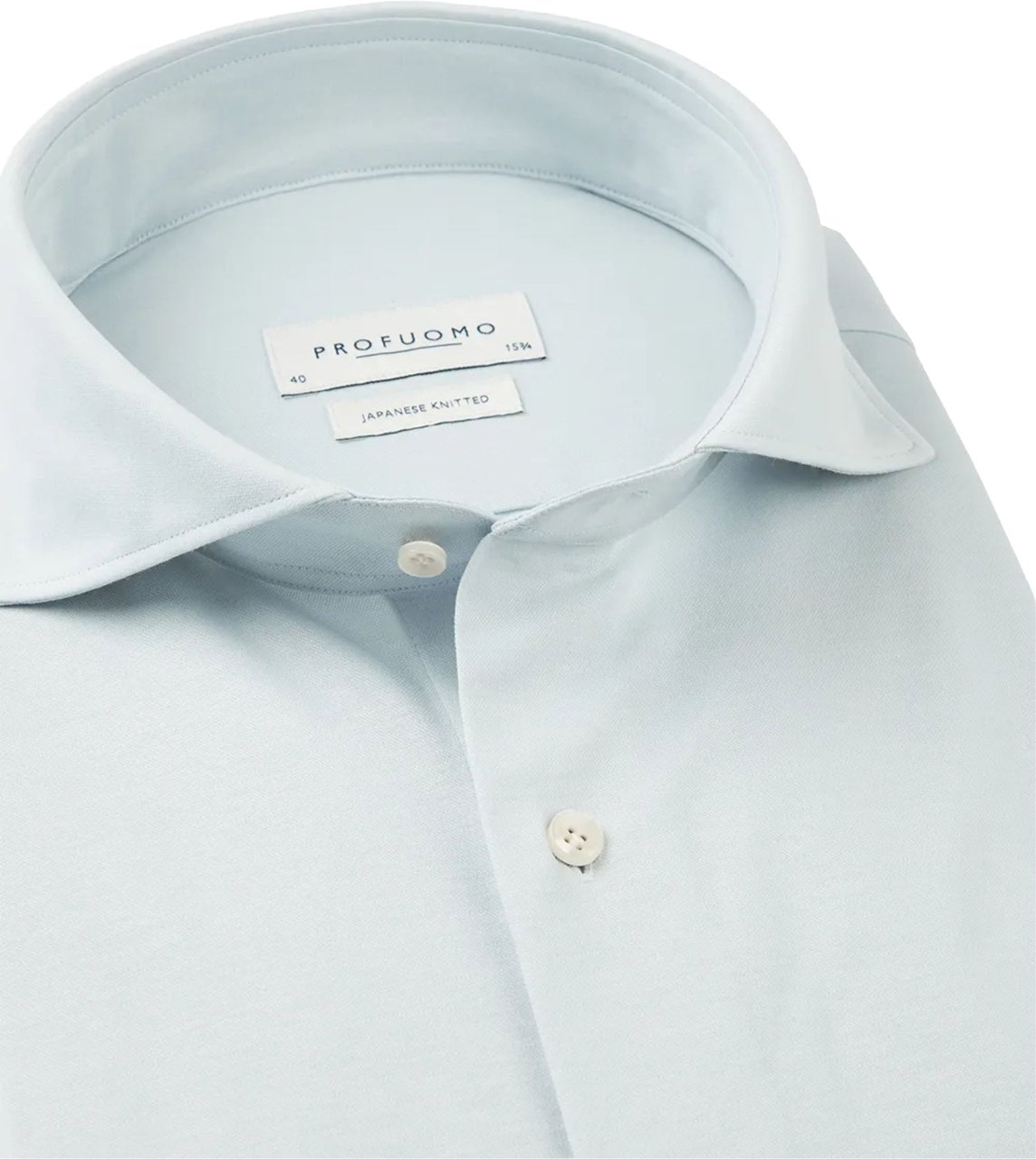 Profuomo Profuomo Lange Mouw Overhemden Lichtblauw Ppwh10002 Blauw