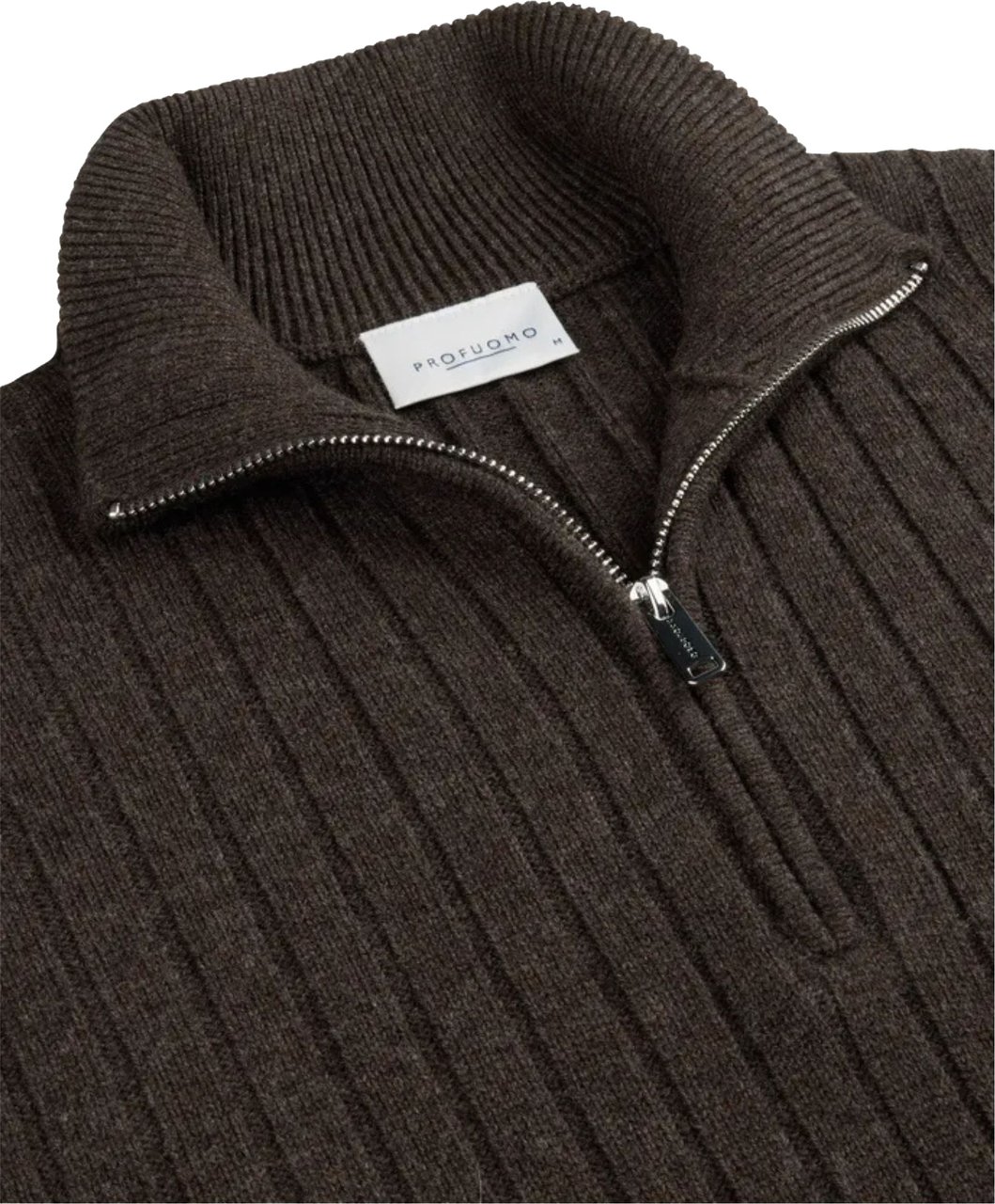 Profuomo Profuomo  Lange Mouw Overhemden Bruin Ppwj30019 Bruin