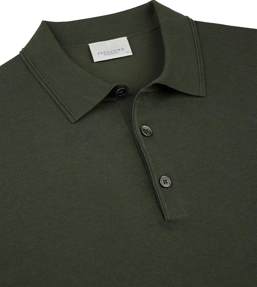 Profuomo - Polo ss - PPXD10007C - Z Green Groen