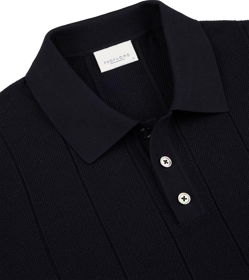 Profuomo Profuomo - Polo ss - PPXD10030A - P Navy Blauw
