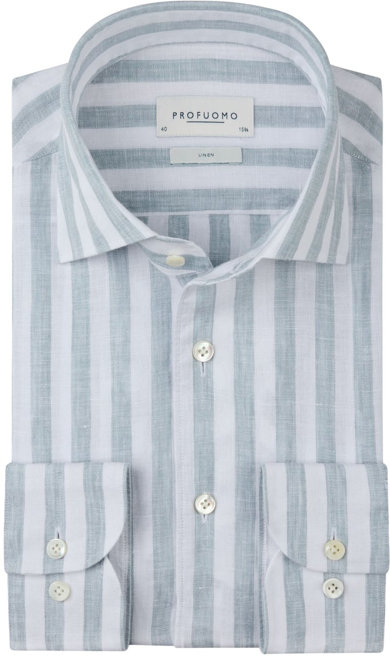 Profuomo Profuomo Ppxh10019 Lange Mouw Overhemden Blauw Ppxh10019 Blauw