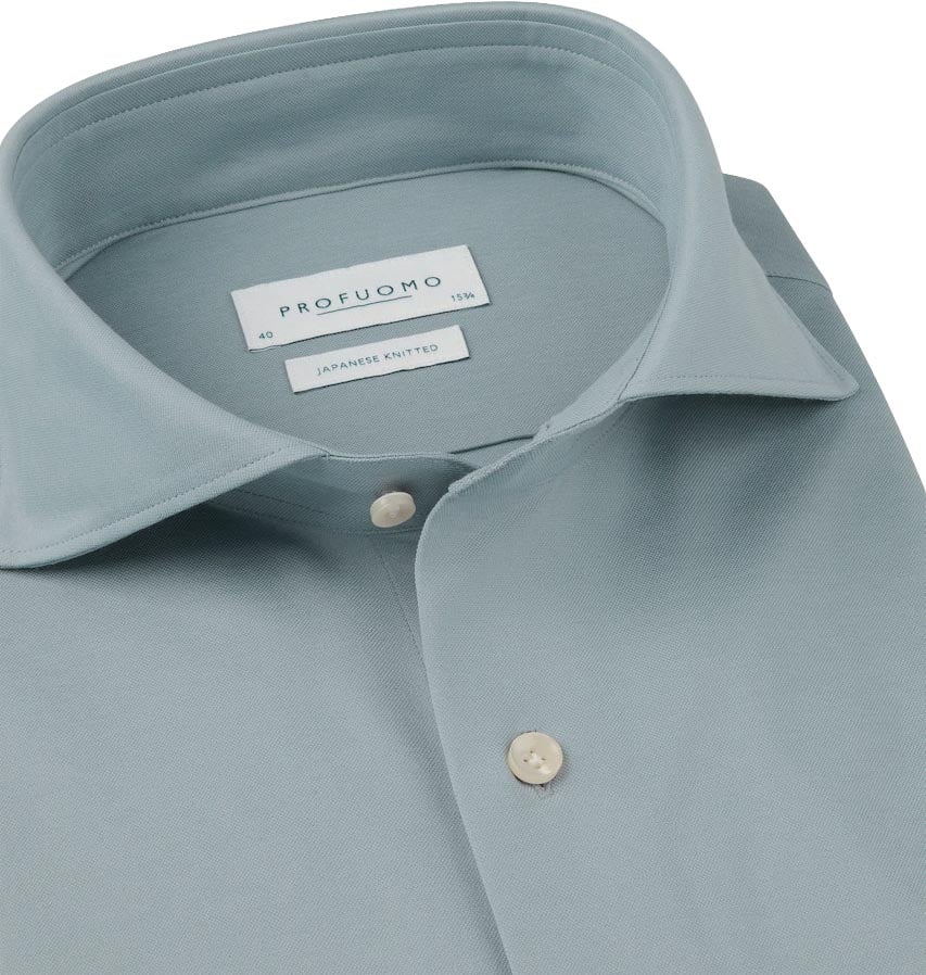 Profuomo Profuomo - Shirt x-cutaway sf - PPXH10032H - M Blue Blauw
