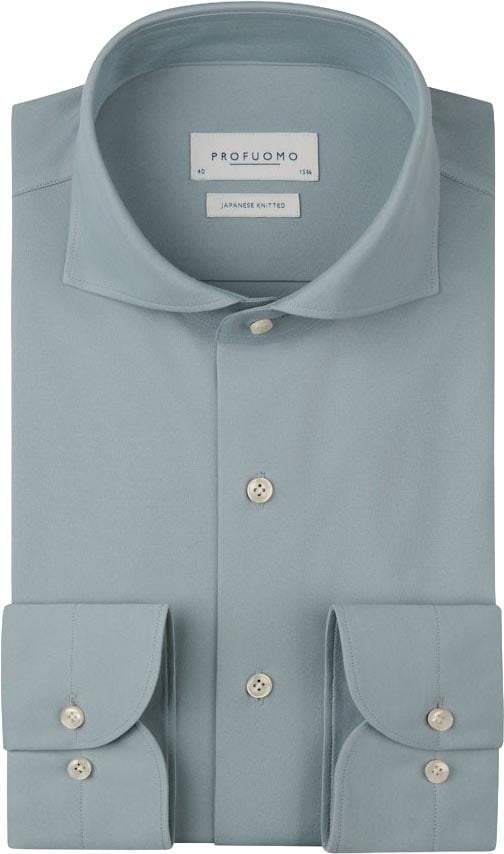 Profuomo Profuomo - Shirt x-cutaway sf - PPXH10032H - M Blue Blauw
