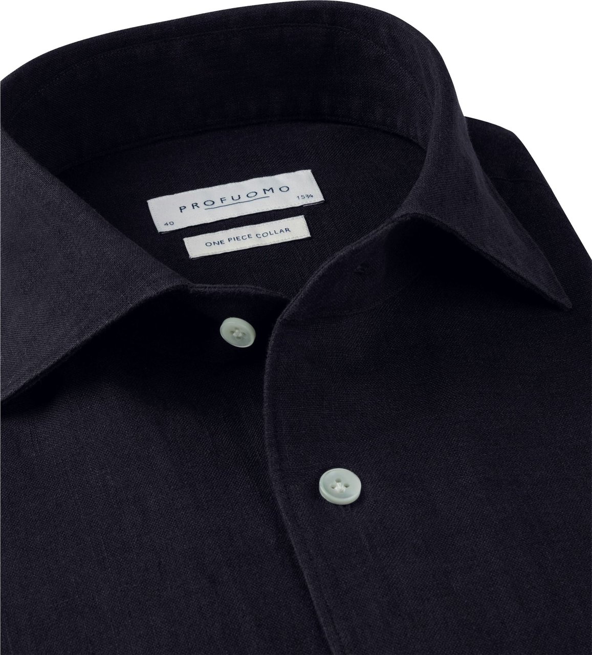 Profuomo Ppxh10041 Lange Mouw Overhemden Donkerblauw Ppxh10041 Blauw