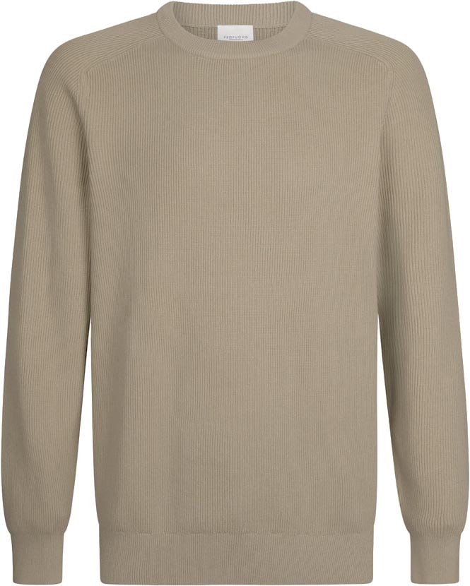 Profuomo Profuomo - Pullover crew neck - PPXJ10013D - F Beige Beige