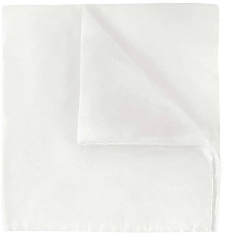 Profuomo Profuomo - Pocketsquare - PPZN00002A - 103 Off white Wit