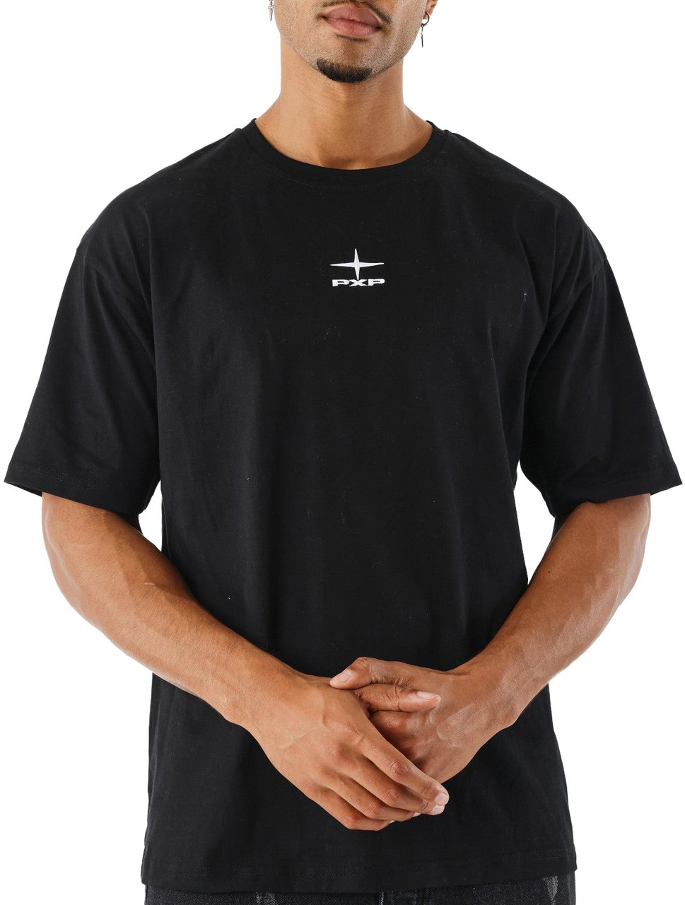 Project x Paris Project X Paris T-shirt Brodé Zwart Zwart