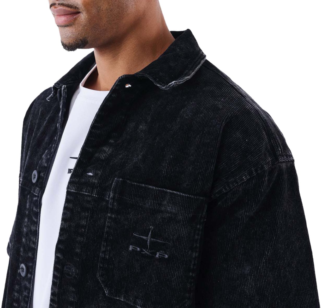 Project x Paris Project X Paris Corduroy Shirt Zwart Zwart