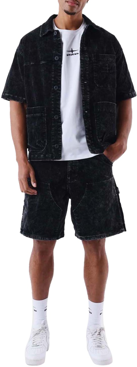 Project x Paris Project X Paris Corduroy Shirt Zwart Zwart