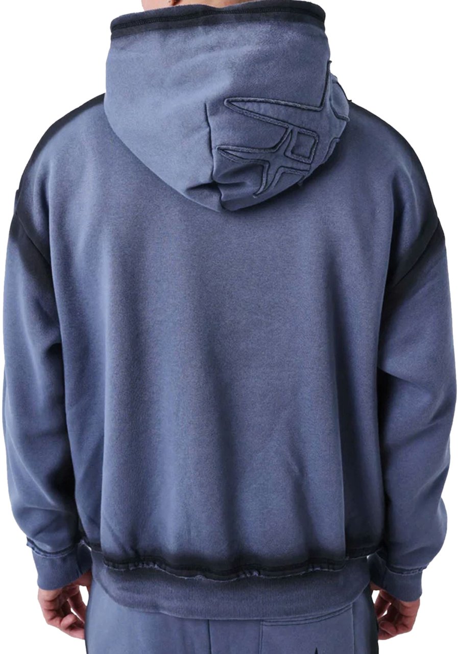 Project x Paris Project X Paris Faded Hoodie Blauw Blauw