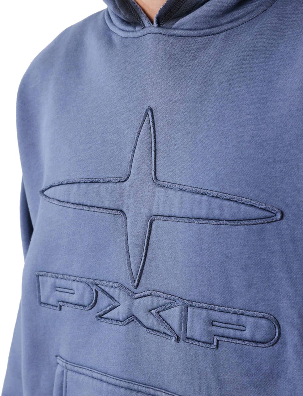 Project x Paris Project X Paris Faded Hoodie Blauw Blauw