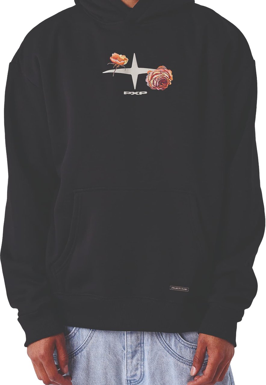 Project x Paris Project X Paris Gothic Roses Hoodie Zwart Zwart