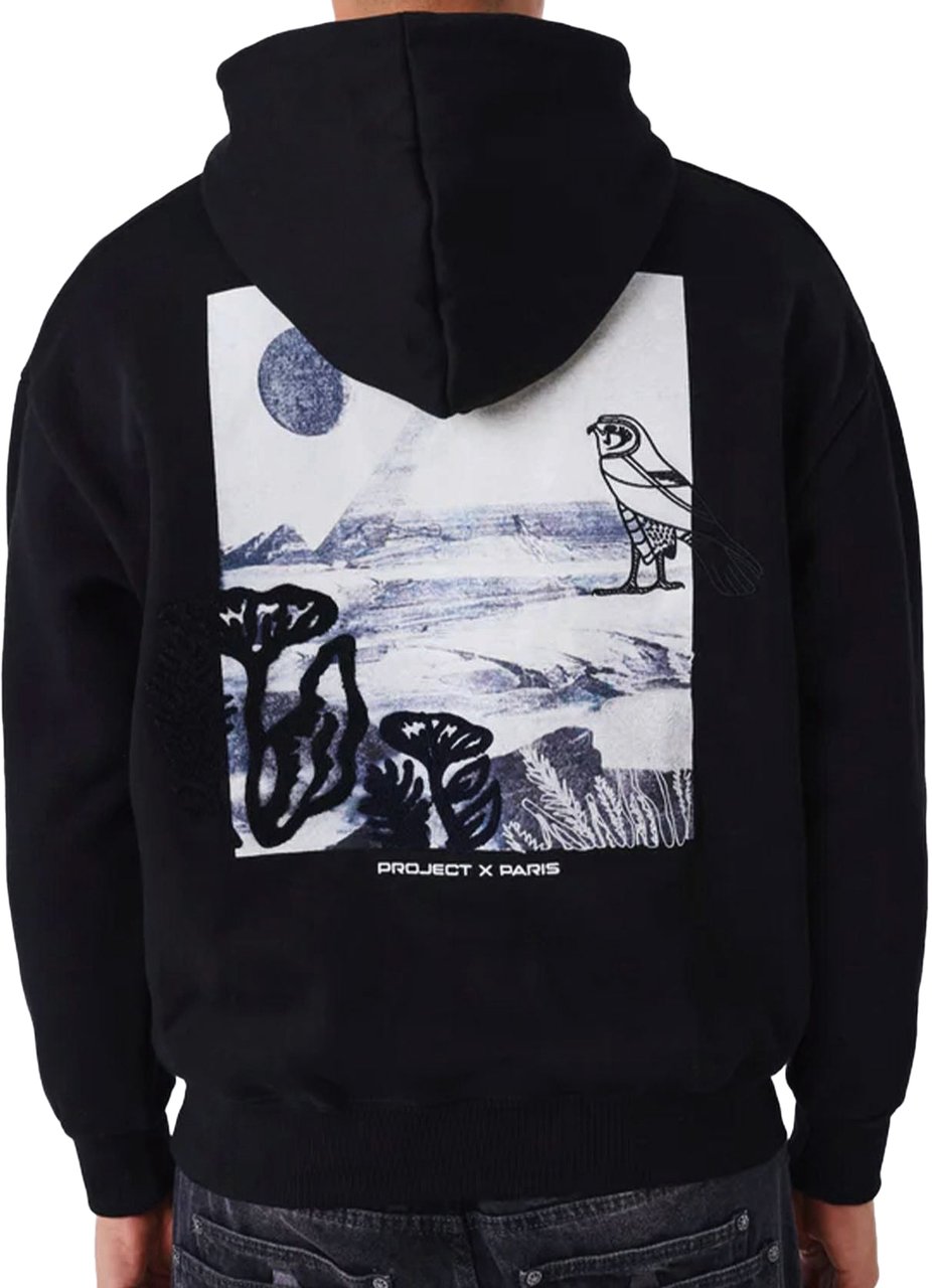 Project x Paris Project X Paris Hoodie Egyptian Zwart Blauw