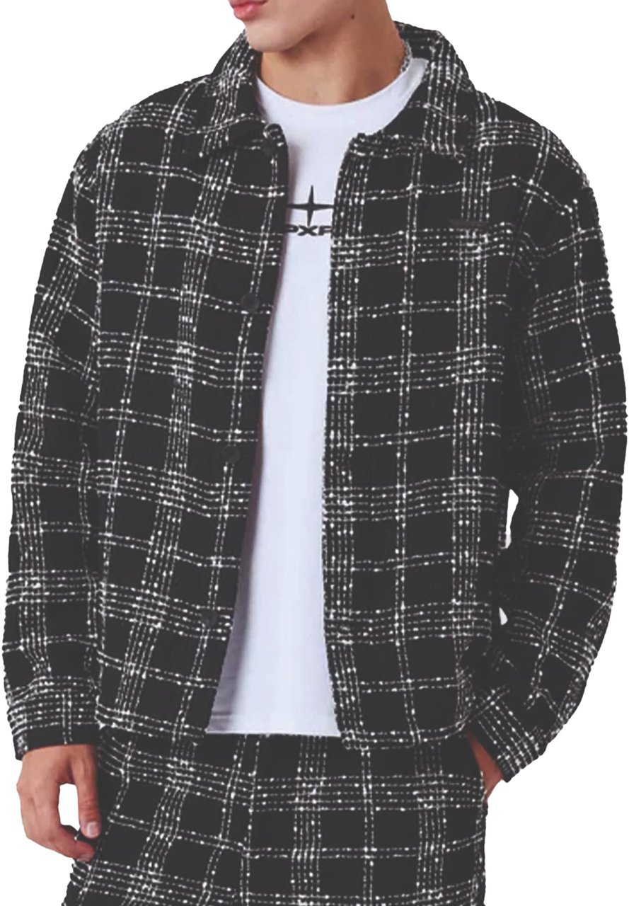 Project x Paris Project X Paris Pattern Jacket Zwart Zwart
