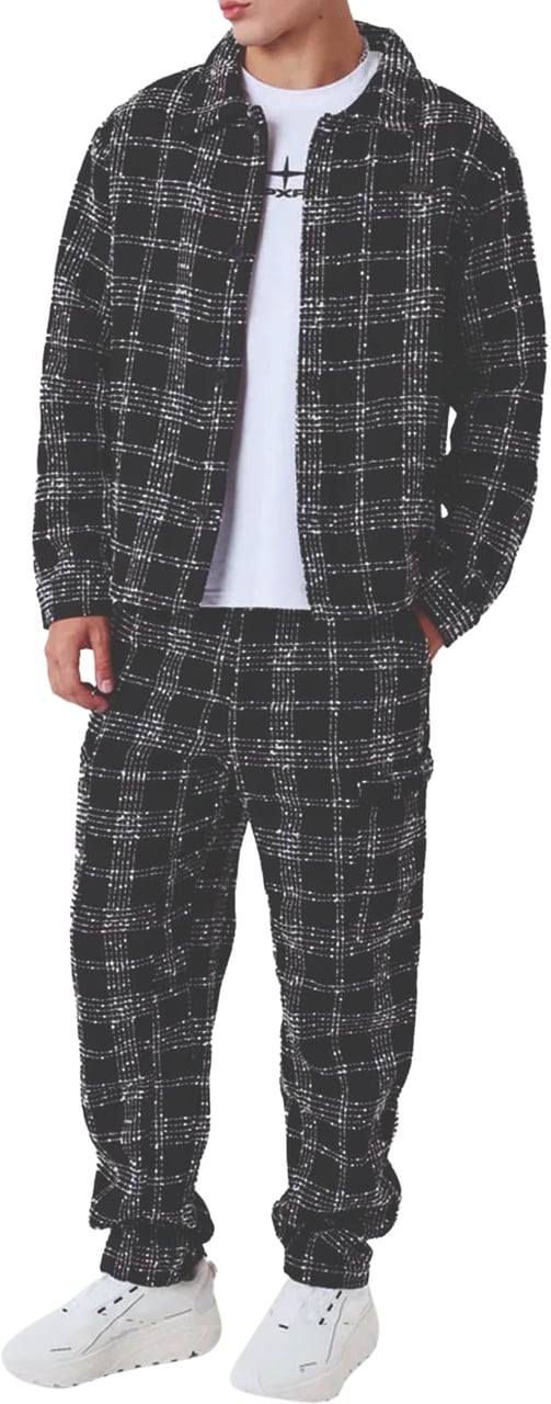 Project x Paris Project X Paris Pattern Jacket Zwart Zwart