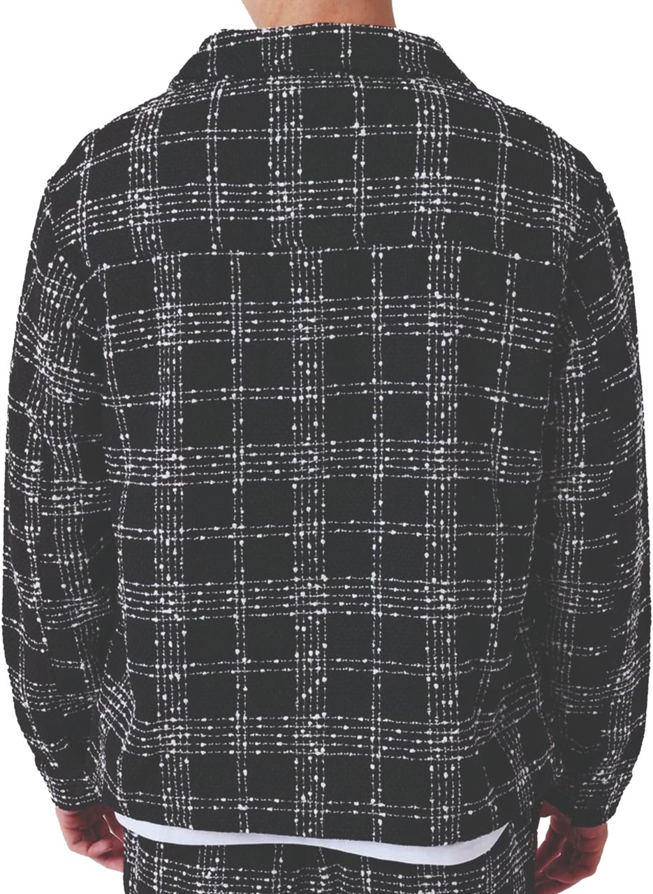 Project x Paris Project X Paris Pattern Jacket Zwart Zwart