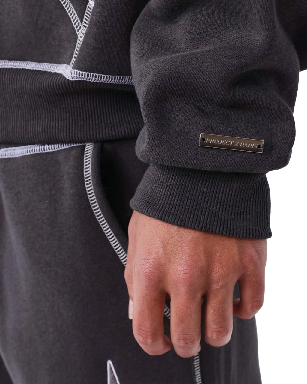 Project x Paris Project X Paris Zip Hoodie UK Drip Zwart Zwart