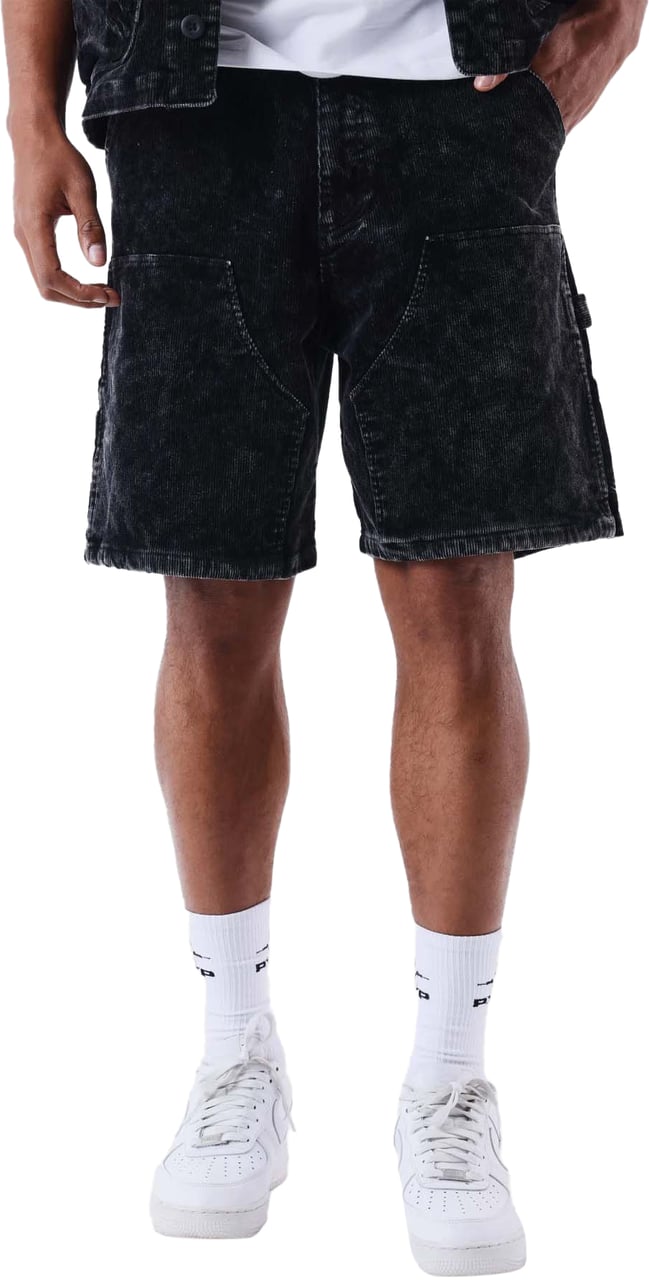 Project x Paris Project X Paris Corduroy Short Zwart Zwart