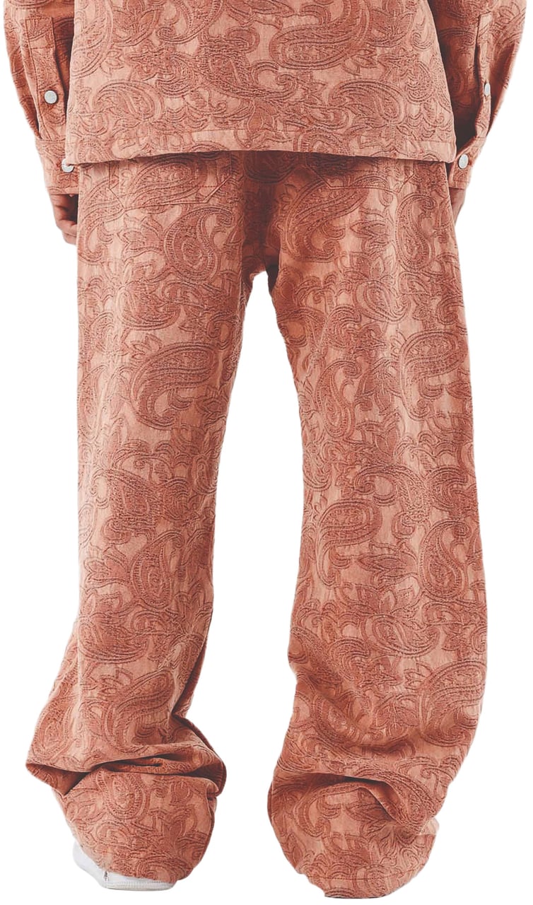 Project x Paris Project X Paris Bandana Patroon Broek roze Blauw