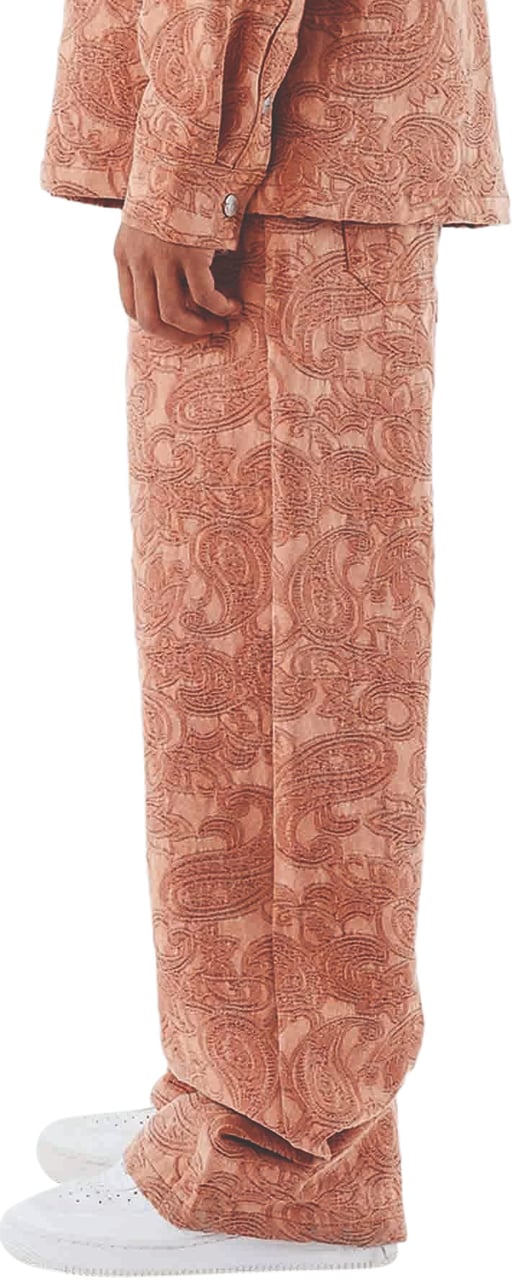 Project x Paris Project X Paris Bandana Patroon Broek roze Blauw