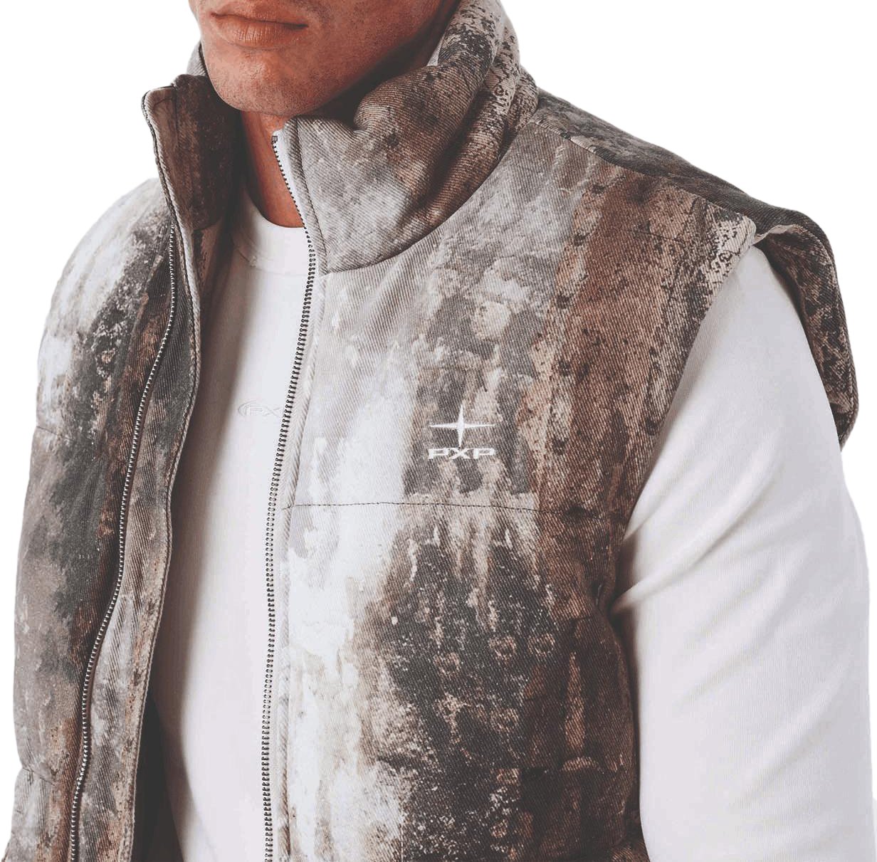 Project x Paris Project X Paris Bodywarmer Realtree Blauw