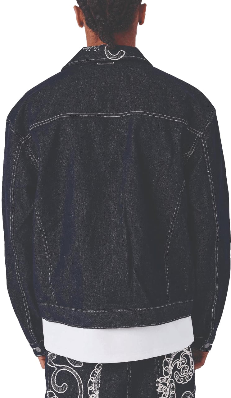 Project x Paris Project X Paris Bandana Jacket Minimal Donkerblauw Blauw