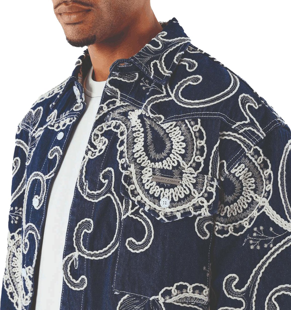 Project x Paris Project X Paris Bandana Jacket Donkerblauw Blauw