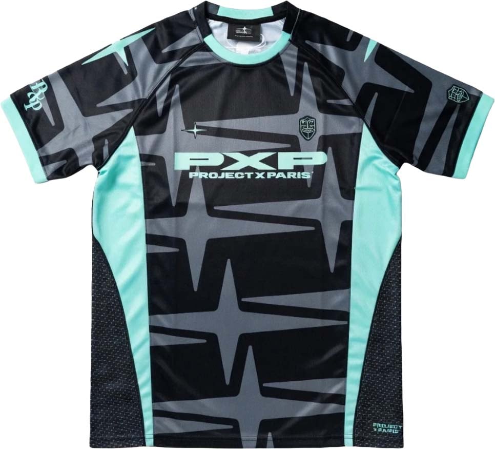 Project X Paris Jersey Zwart Teal Divers