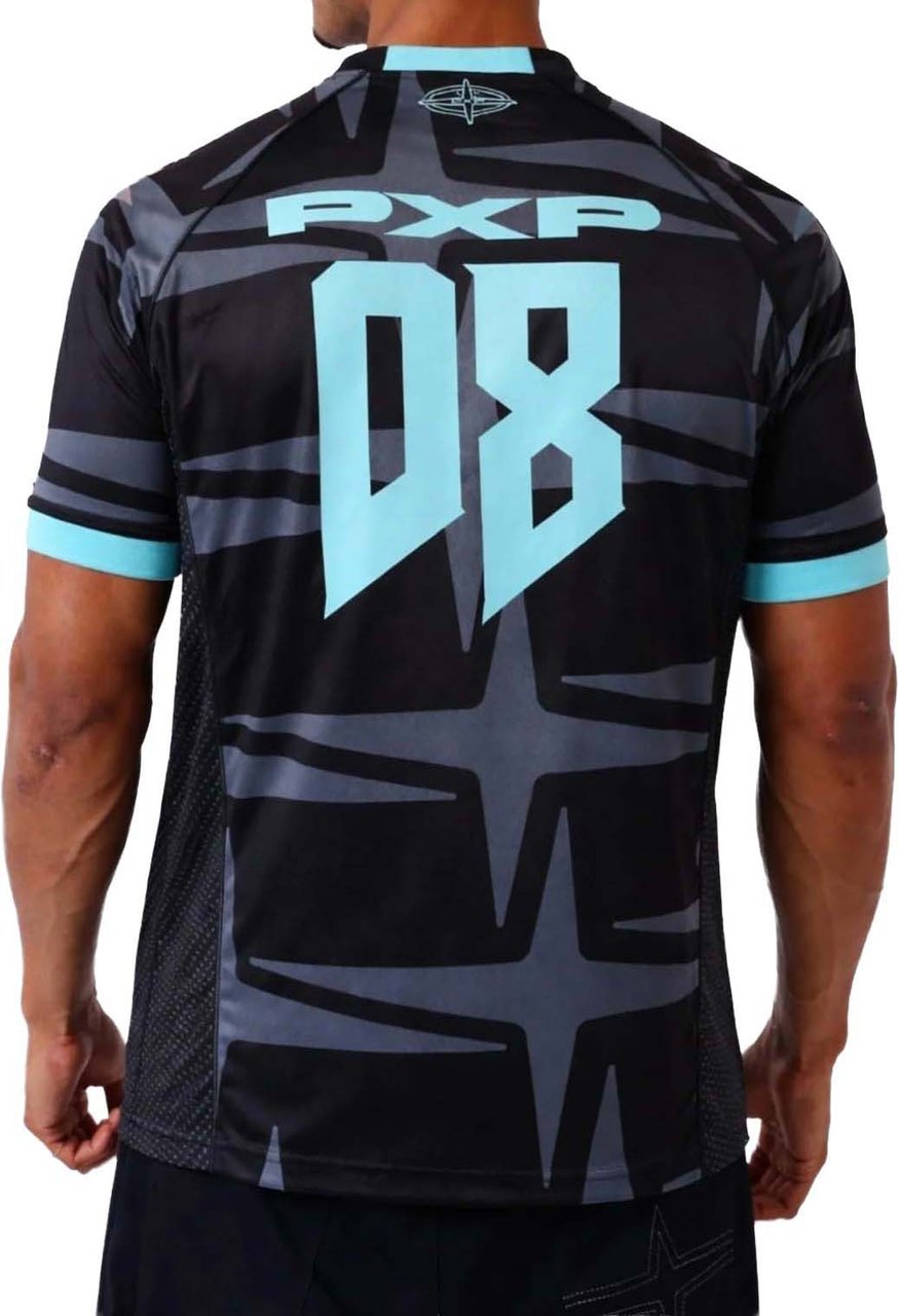 Project X Paris Jersey Zwart Teal Divers