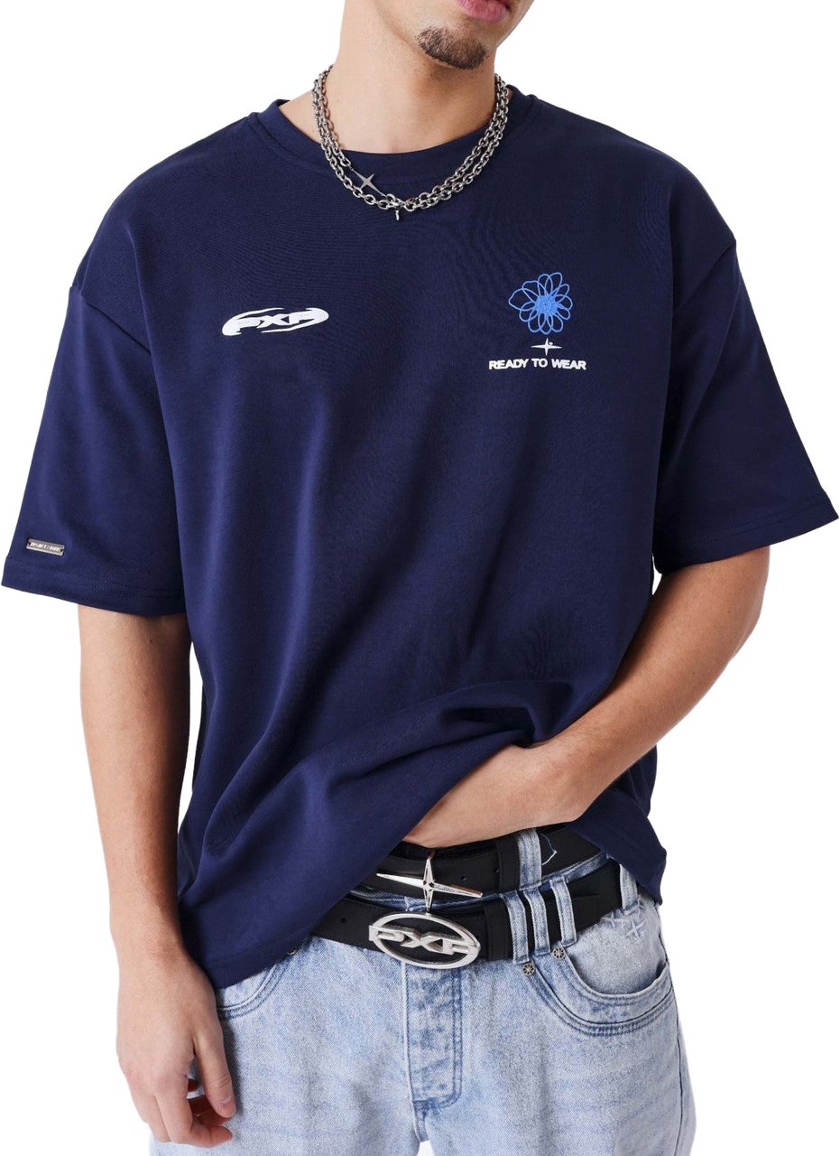 Project X Paris T-shirt Ready To Wear Donkerblauw Blauw