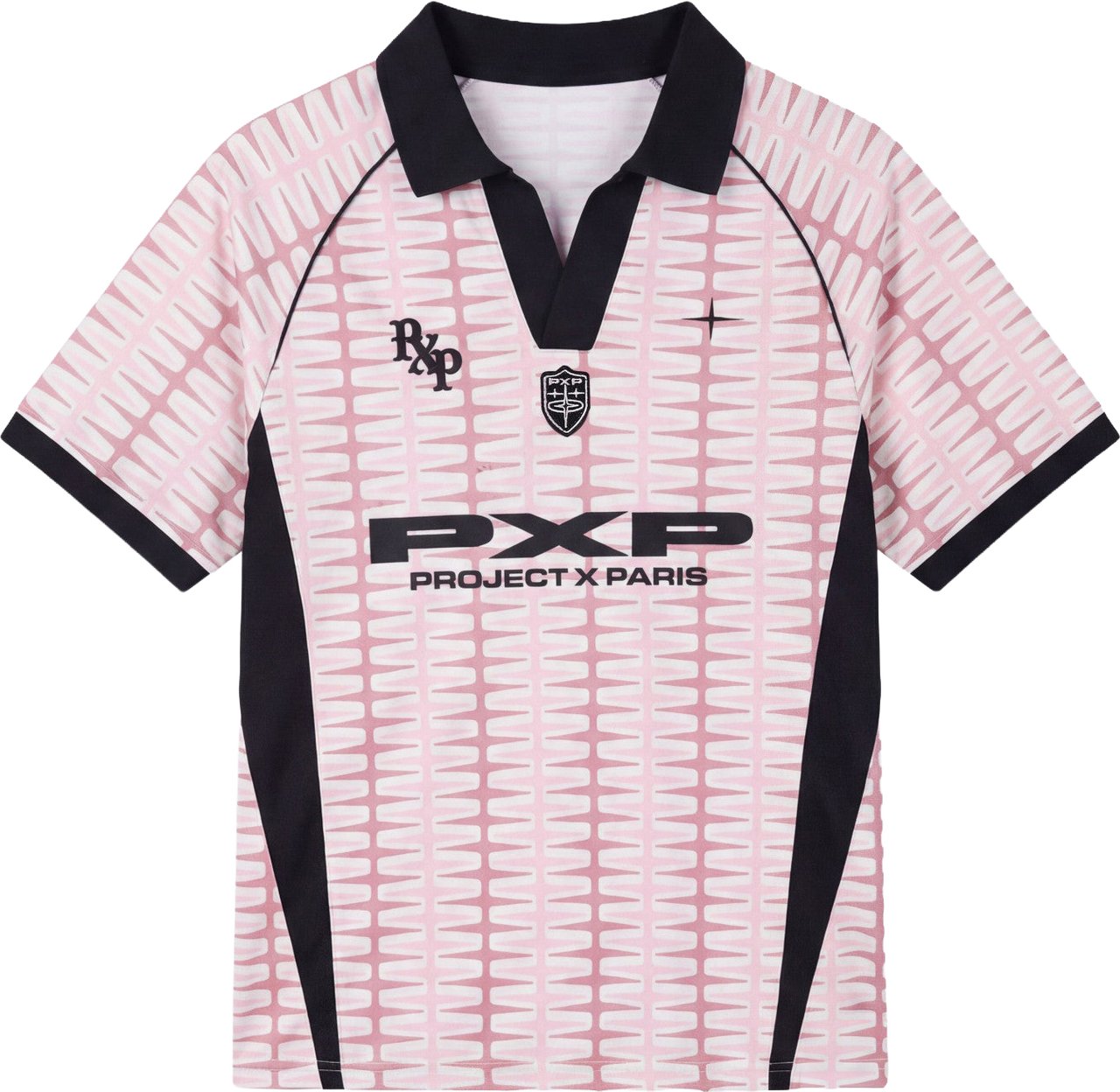 Project X Paris Training Polo Collar Jersey Roze Roze