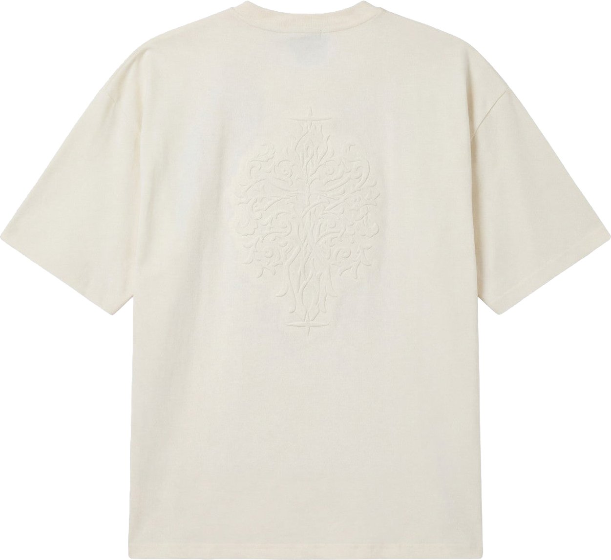 Project X Paris T-shirt Reliëf Gebroken Wit Neutraal