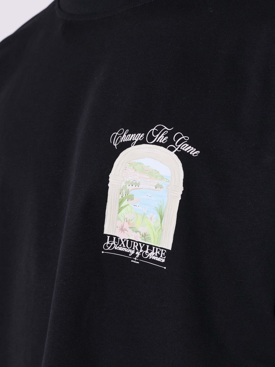 Project X Paris Dreaming of Monaco Oversized T-shirt Zwart Zwart