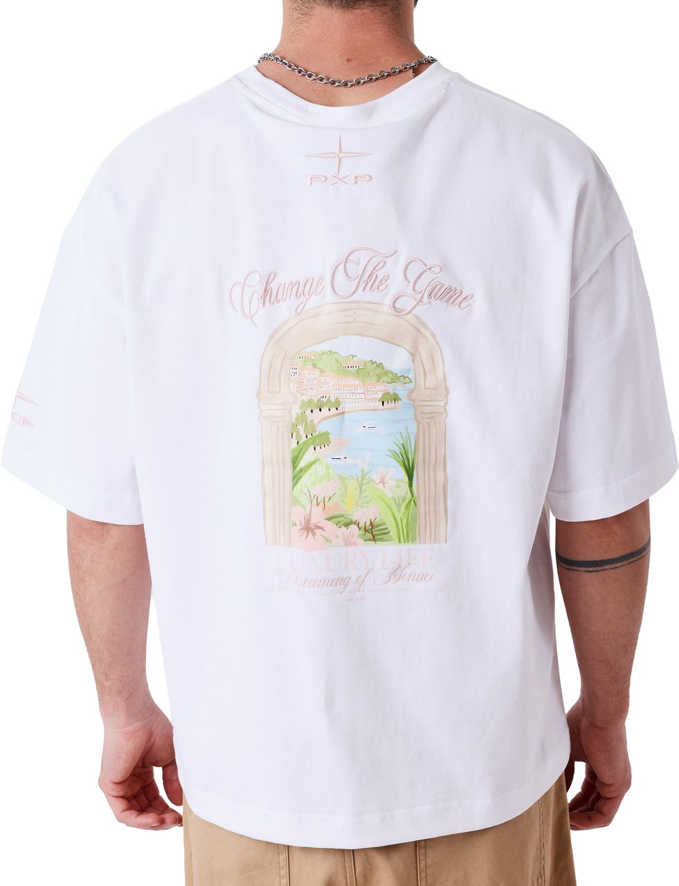 Project X Paris Dreaming of Monaco Oversized T-shirt Wit Wit