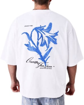 Project X Paris T-shirt Floral Wit Wit