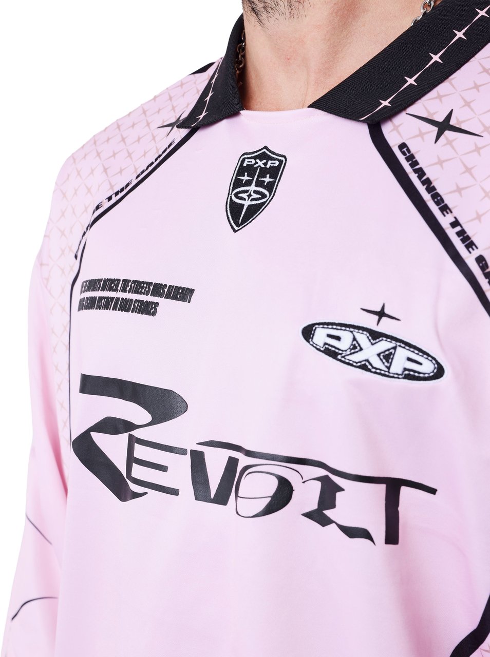 Project X Paris Moto Racer Longsleeve T-Shirt Roze Roze