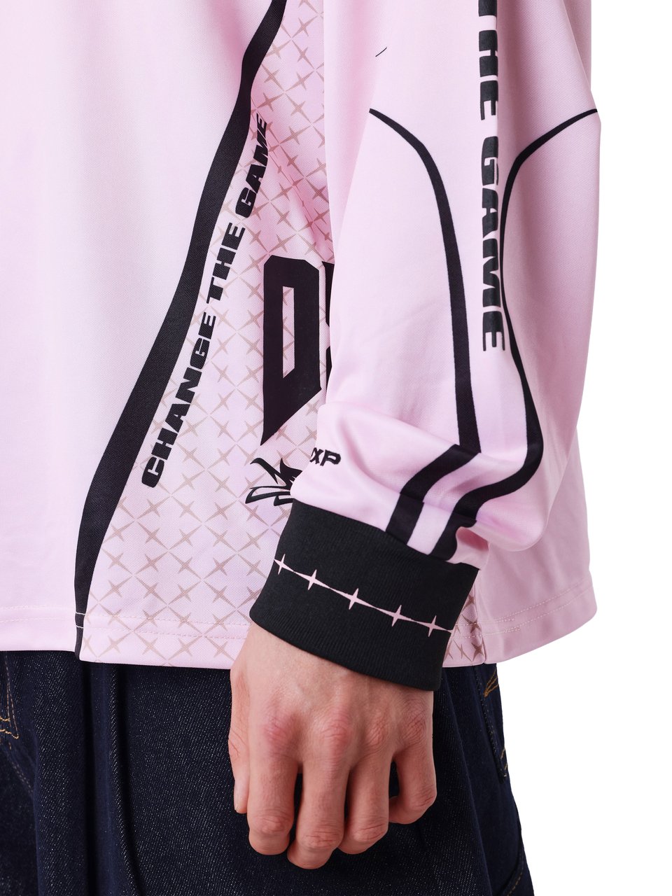 Project X Paris Moto Racer Longsleeve T-Shirt Roze Roze